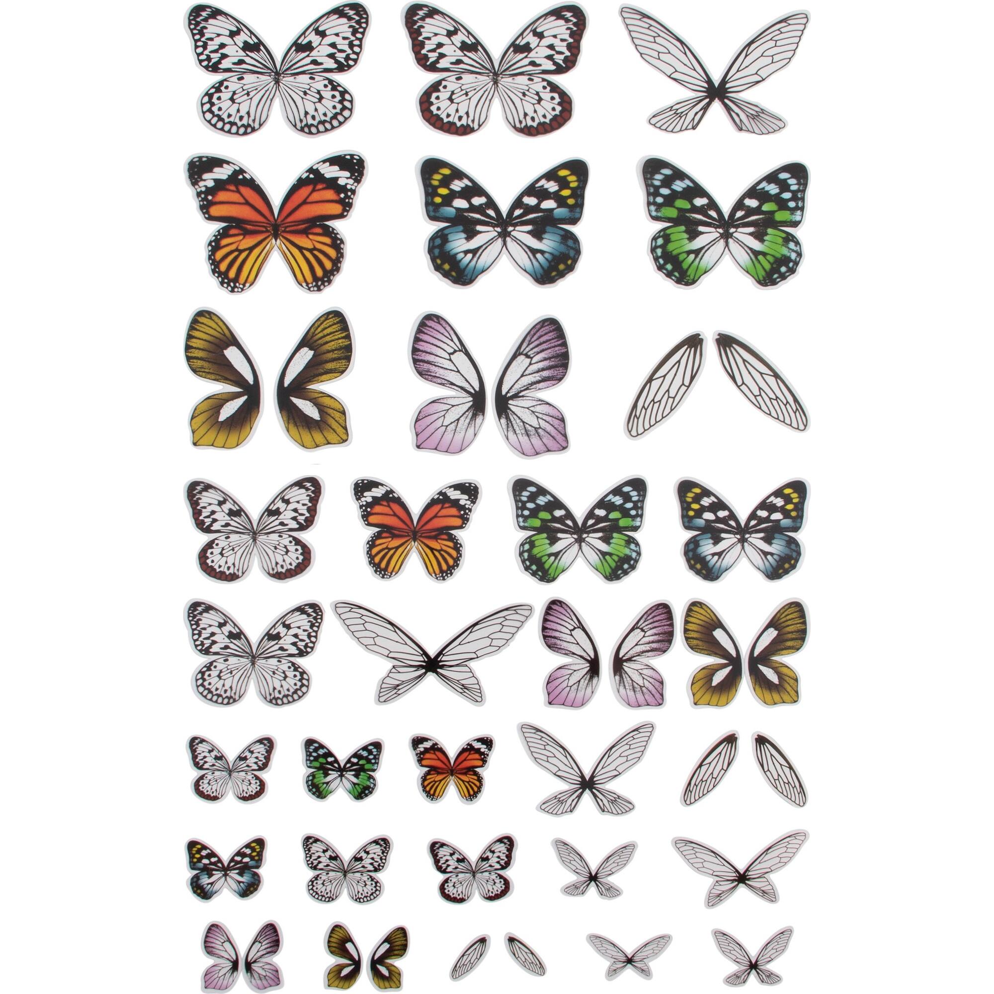 Idea-Ology Transparent Acetate Wings 72/Pkg-